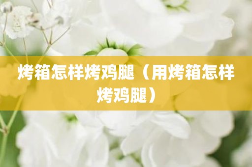 烤箱怎样烤鸡腿（用烤箱怎样烤鸡腿）