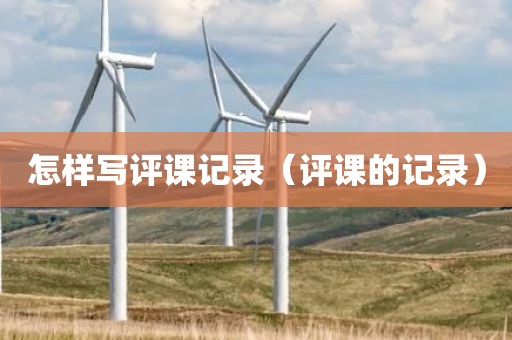 怎样写评课记录（评课的记录）