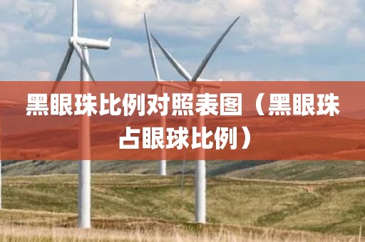黑眼珠比例对照表图（黑眼珠占眼球比例）