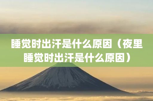 睡觉时出汗是什么原因（夜里睡觉时出汗是什么原因）