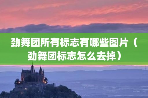 劲舞团所有标志有哪些图片（劲舞团标志怎么去掉）
