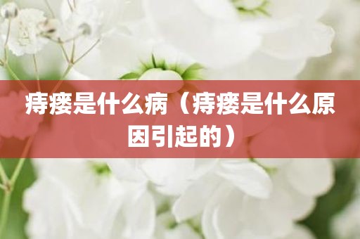 痔瘘是什么病（痔瘘是什么原因引起的）