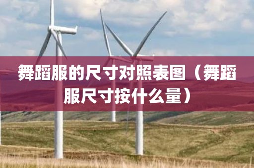 舞蹈服的尺寸对照表图（舞蹈服尺寸按什么量）