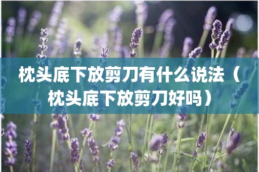 枕头底下放剪刀有什么说法（枕头底下放剪刀好吗）