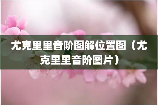 尤克里里音阶图解位置图（尤克里里音阶图片）