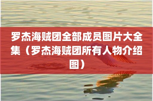 罗杰海贼团全部成员图片大全集（罗杰海贼团所有人物介绍图）