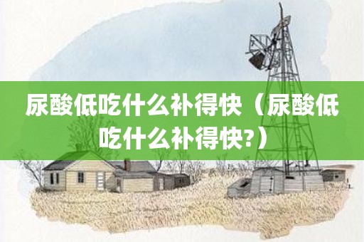 尿酸低吃什么补得快（尿酸低吃什么补得快?）
