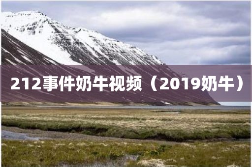 212事件奶牛视频(2019奶牛) 212事件奶牛视频(2019奶牛)