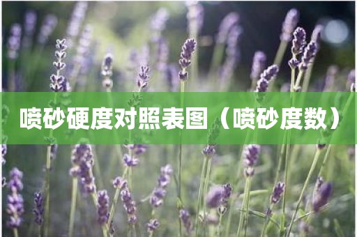 喷砂硬度对照表图（喷砂度数）