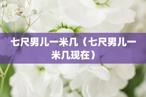 七尺男儿一米几（七尺男儿一米几现在）
