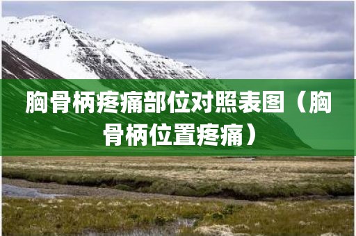 胸骨柄疼痛部位对照表图（胸骨柄位置疼痛）